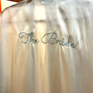 Bridal robe